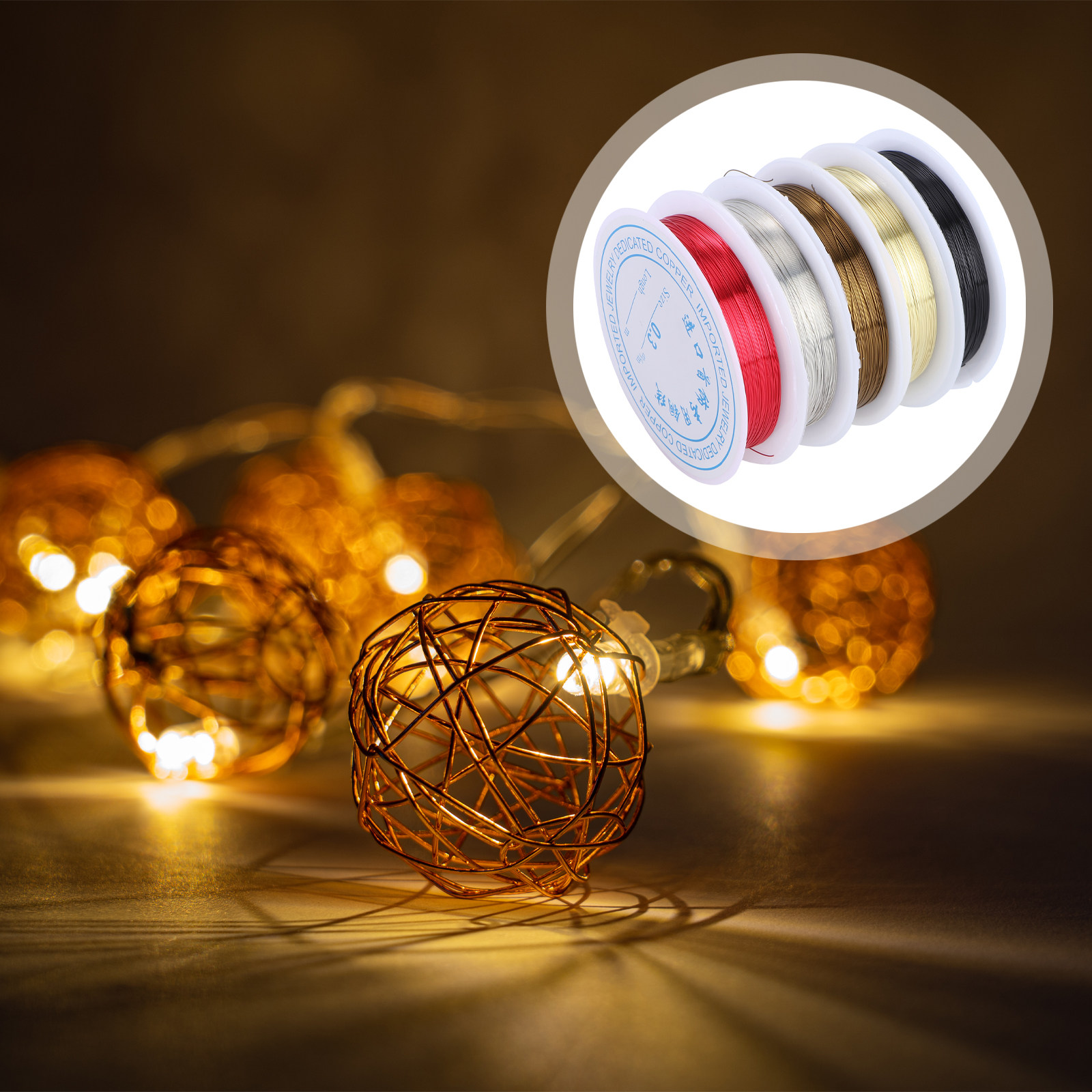 5 rouleaux de fil de cuivre de - Copper Wire Roll avis et prix