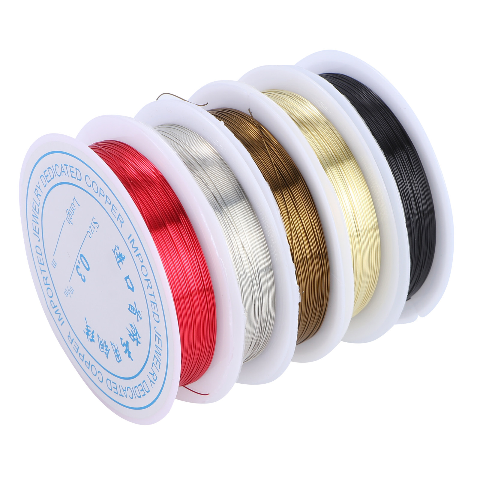 5 rouleaux de fil de cuivre de - Copper Wire Roll avis et prix