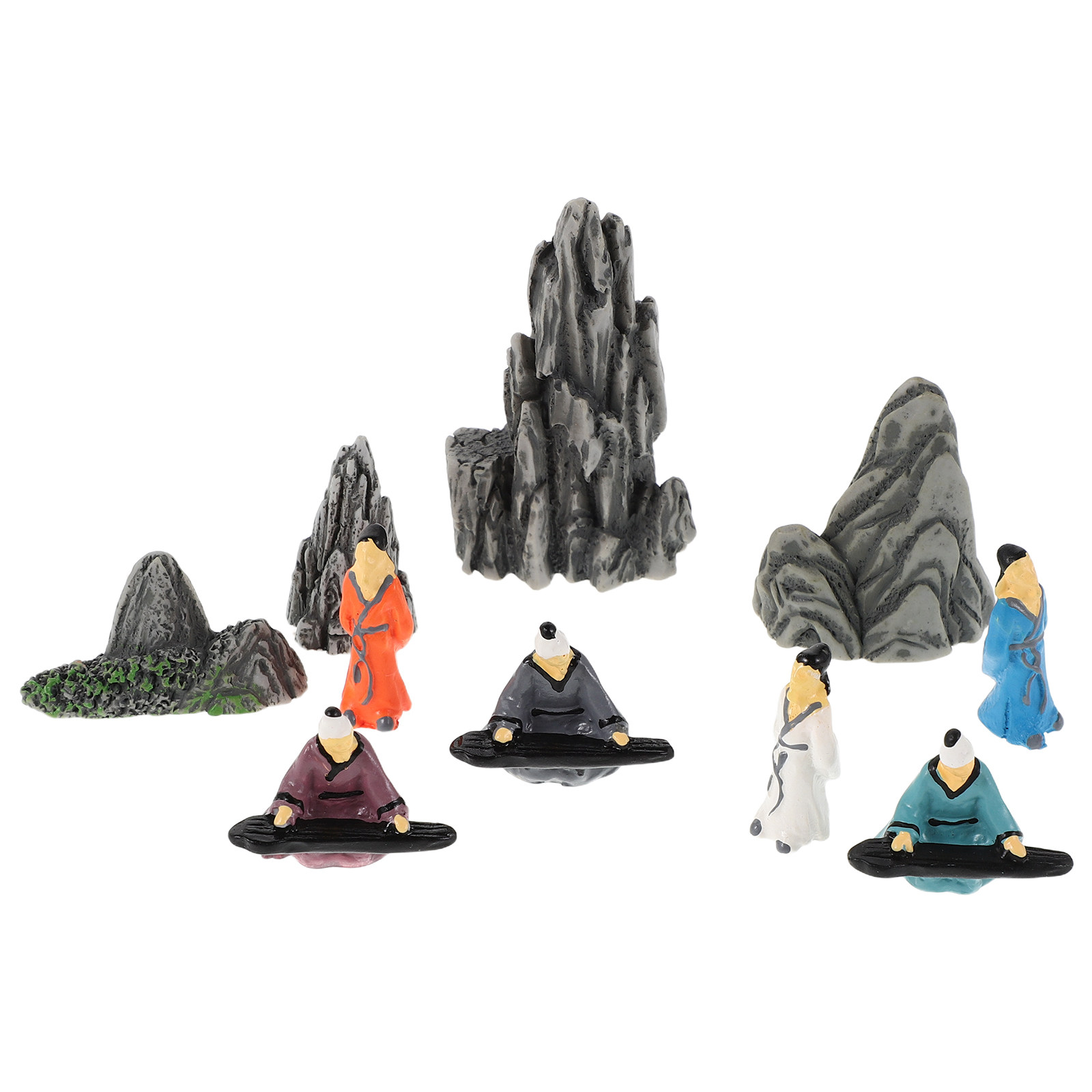 Ensemble de 10 figurines minia - Bonsai Garden Landscape Design avis et prix