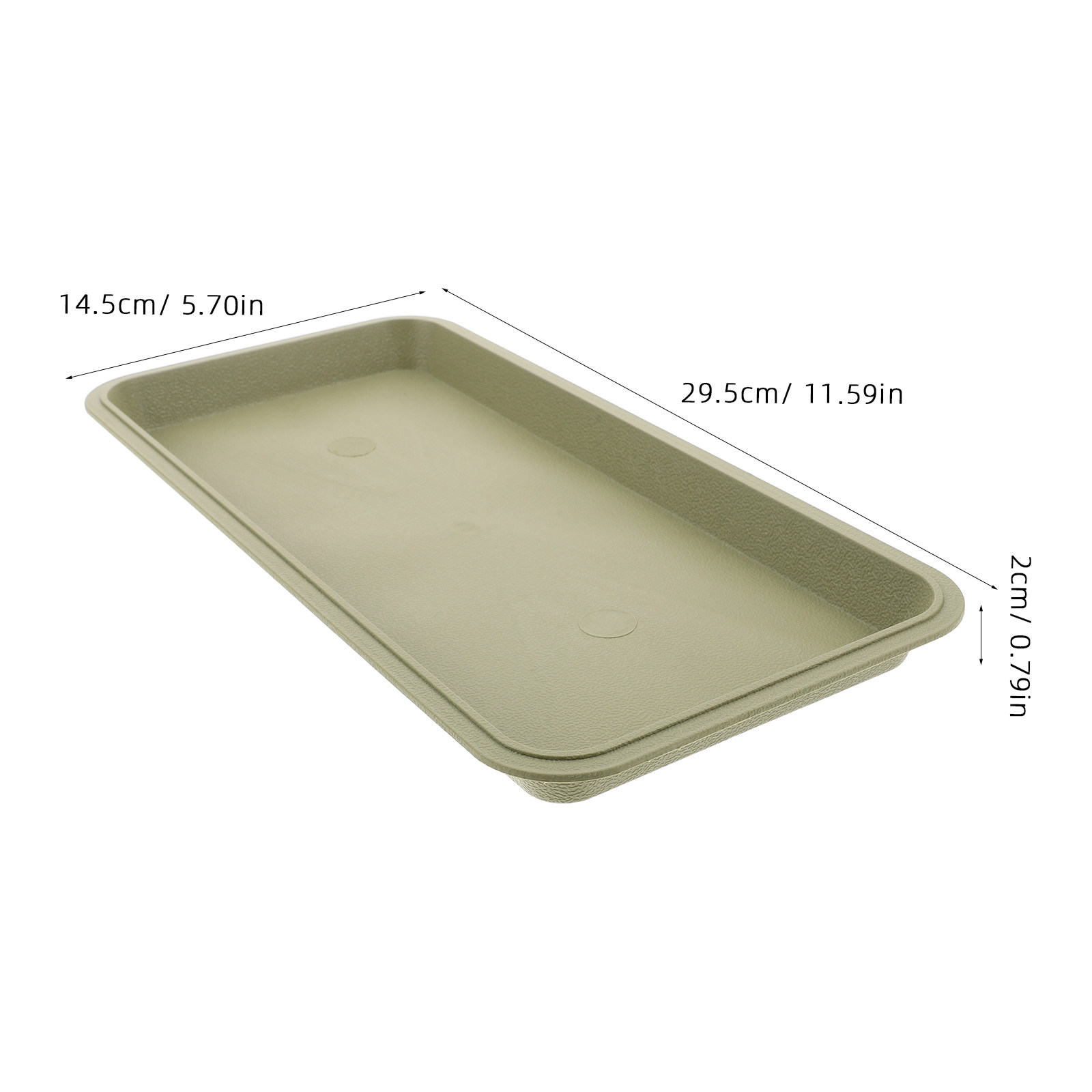 Plateau rectangulaire en plast - Drip Tray Saucer avis et prix