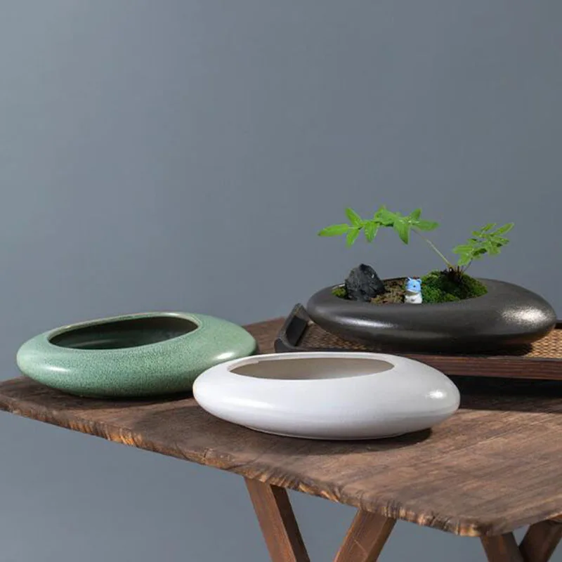 Vase en poterie brute pour bon - Bonsai Garden Art avis et prix