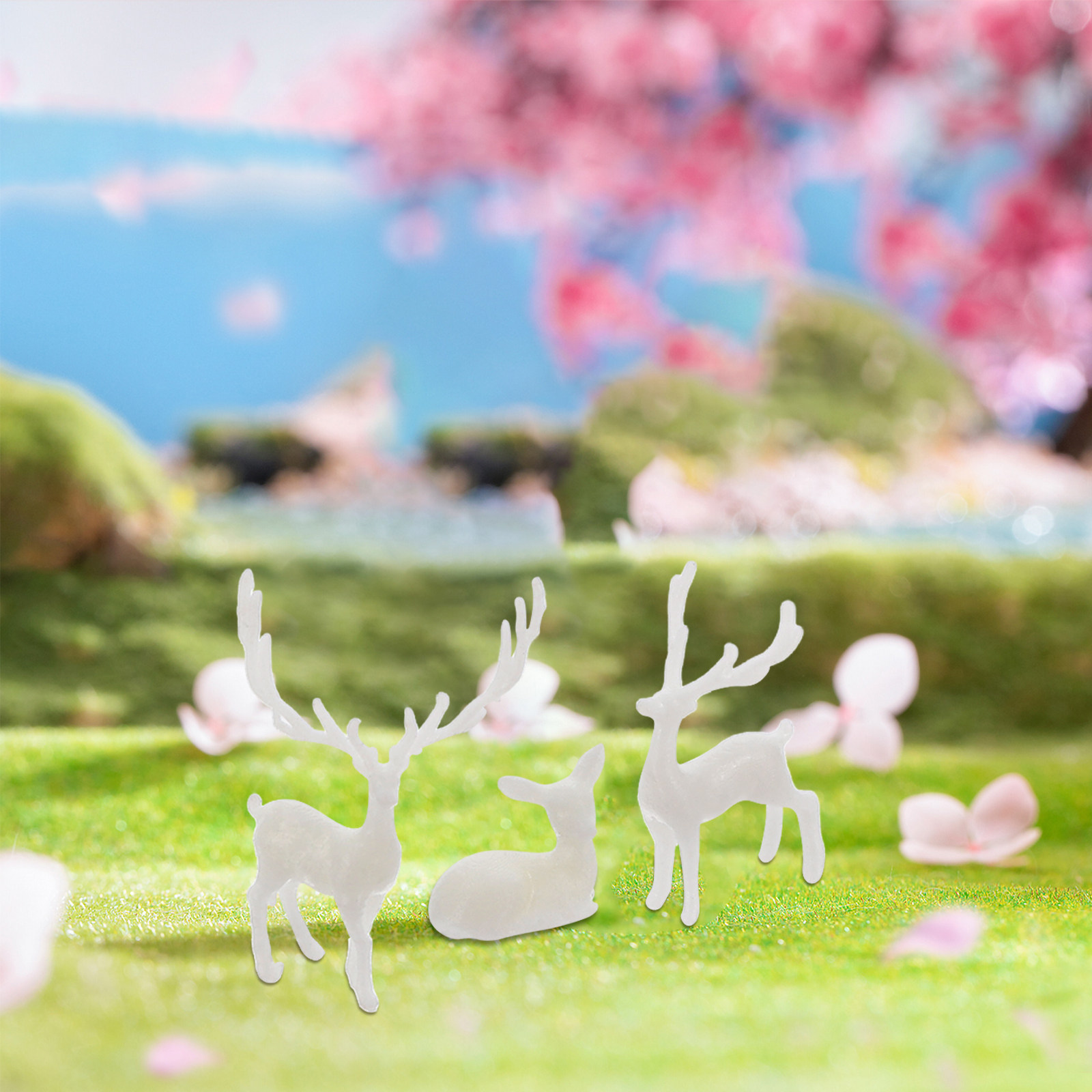 3 pièces, statue d'élan réalis - Bonsai Garden Landscape Design avis et prix