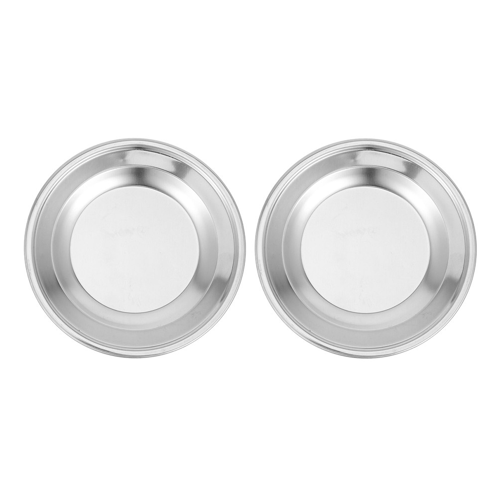 2 pièces, plateau rond en acie - Drip Tray Saucer avis et prix