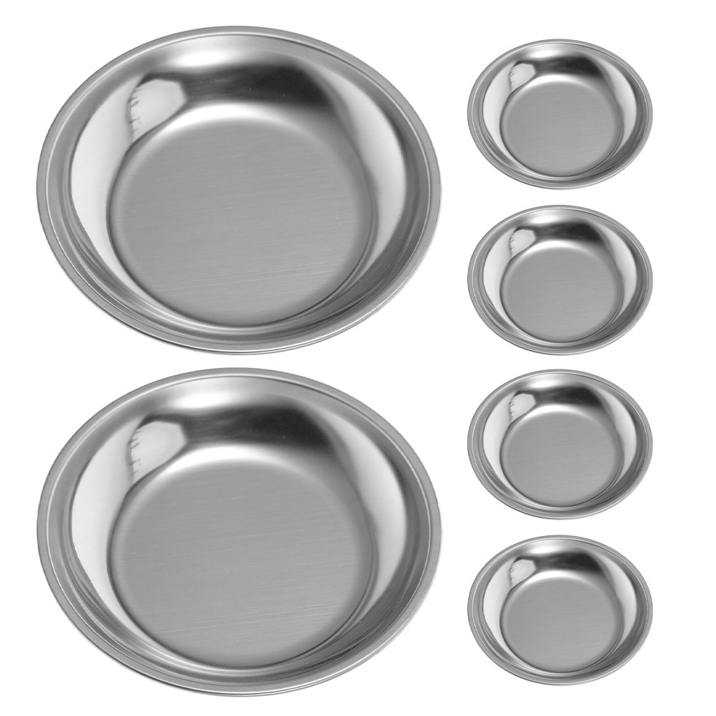 6 pièces, sous-plat en acier i - Drip Tray Saucer avis et prix